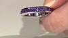 Anillo en plata con Amatista de Zambia