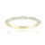 9K SI1 (G) Diamond Gold Ring (Annette)