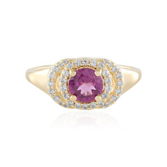 Zilveren ring met een umbaliet