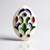 Pendentif en argent et Grenat du Mozambique (TPC)