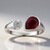 Anello in argento con Rubino Bemainty
