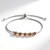 Bracciale in argento con Citrino