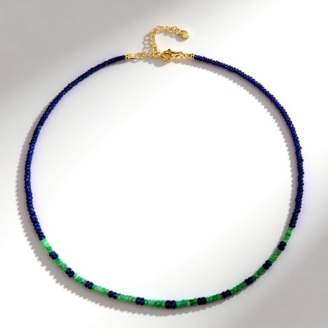 Collana in argento con Smeraldo Zambia