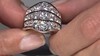 Zilveren ring met danburietkristallen