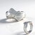 Anello in argento con Diamante I2 (H) (de Melo Essence)