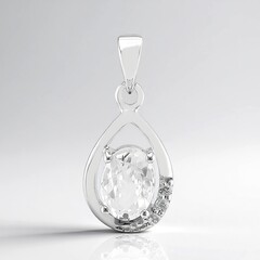 Ciondolo in argento con Zircone