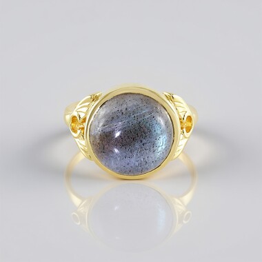 Bague en argent et Labradorite