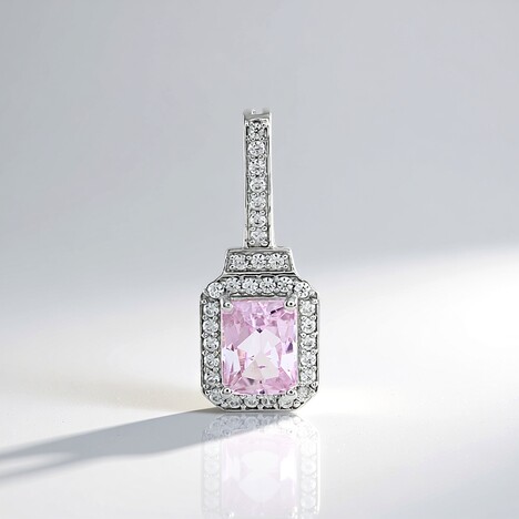 Ciondolo in argento con Kunzite