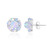Zilveren oorbellen met Welo-opalen (de Melo Essence)
