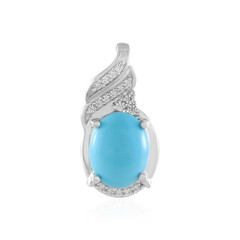 Pendentif en argent et Turquoise Sleeping Beauty