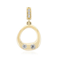 Colgante en oro con Diamante SI1 (G)