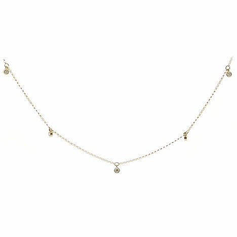 Collar en oro con Diamante SI1 (H)