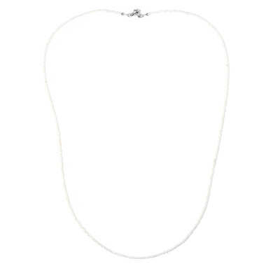 Weißer Topas-Brillenkette