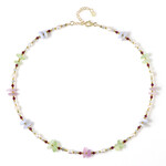 Collana in argento con Kunzite (Riya)