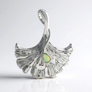 Ciondolo in argento con Opale di Welo (MONOSONO COLLECTION)