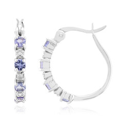 Orecchini in argento con Tanzanite