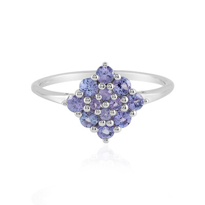 Anello in argento con Tanzanite