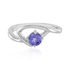 Anello in argento con Tanzanite