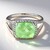 Anello in argento con Prehnite