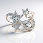 Anello in argento con Zircone