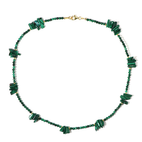 Collier en argent et Malachite