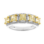 Anello in oro con Diamante Giallo SI2 (CIRARI)