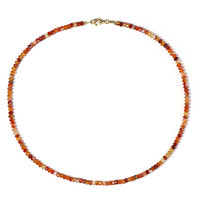 Collana in argento con Corniola