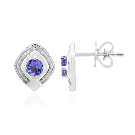 Orecchini in argento con Tanzanite (Pallanova)
