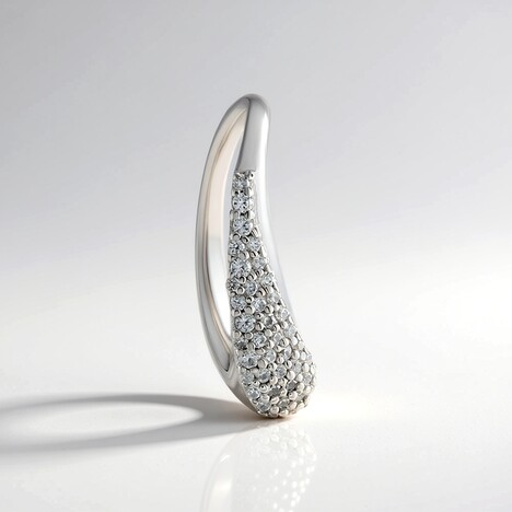 Ciondolo in argento con Zircone (MONOSONO COLLECTION)