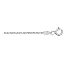 Silber-Criss-Cross-Kette - 2,87 g - 50 cm