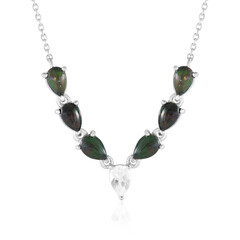 Collana in argento con Opale Mezezo