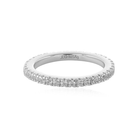 Zilveren ring met zirkonen