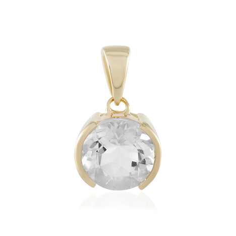 Ciondolo in argento con Quarzo Bianco