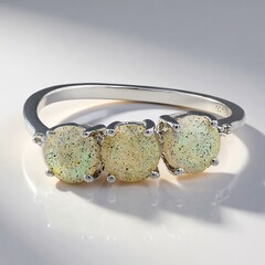 Anello in argento con Spectrolite
