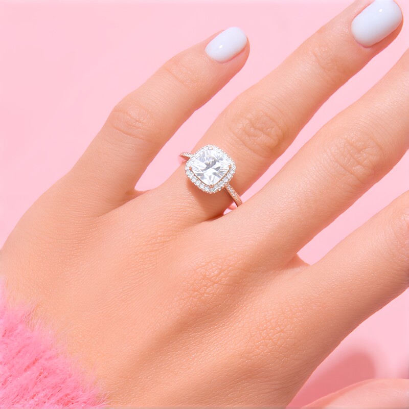 Anello in argento con Danburite