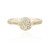 Gouden ring met een I2 Bruine Diamant (SUHANA)