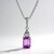Collana in oro con Zaffiro Rosa (CIRARI)
