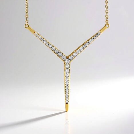 Collana in argento con Zircone