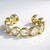 Orecchini in argento con Zircone (Adela Silber)