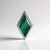 Ciondolo in argento con Malachite (MONOSONO COLLECTION)