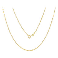 375er Gelbgold-Halskette - 1 g - 50 cm
