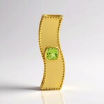 Ciondolo in argento con Peridoto (MONOSONO COLLECTION)