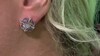 Pendientes en plata con Labradorita azul de Maniry (KM by Juwelo)