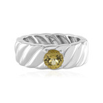 Anello in argento con Berillo Giallo (de Melo)