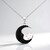 Collana in argento con Pietra di Luna Arcobaleno