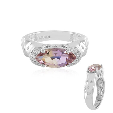 Anello in argento con Ametrina