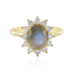 Labradorite Silver Ring (Adela Silber)