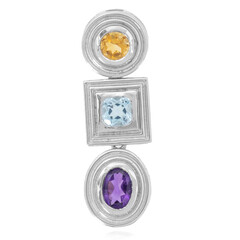 Edelstein-Silberanhänger (MONOSONO COLLECTION)