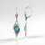 Boucles d'oreilles en argent et Turquoise Sleeping Beauty (Desert Chic)