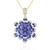 Collar en plata con Tanzanita (Gems en Vogue)